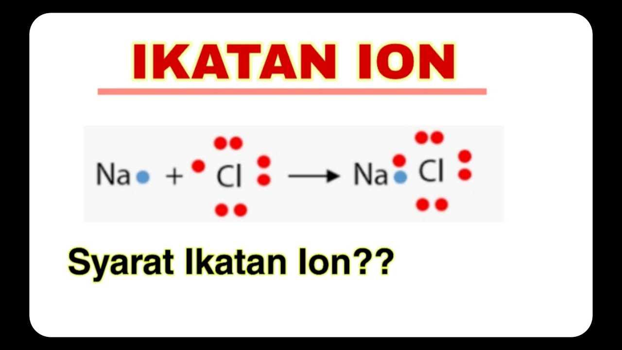 Detail Gambar Ikatan Ion Nomer 49