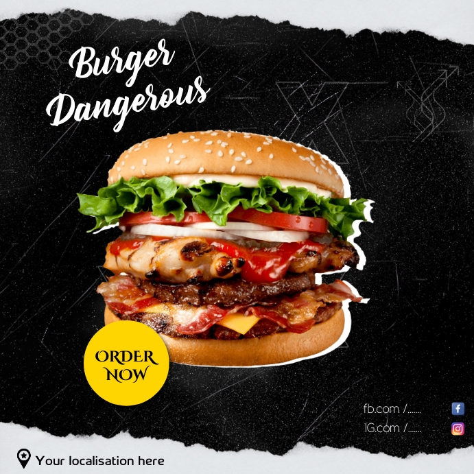 Detail Gambar Iklan Burger Nomer 10