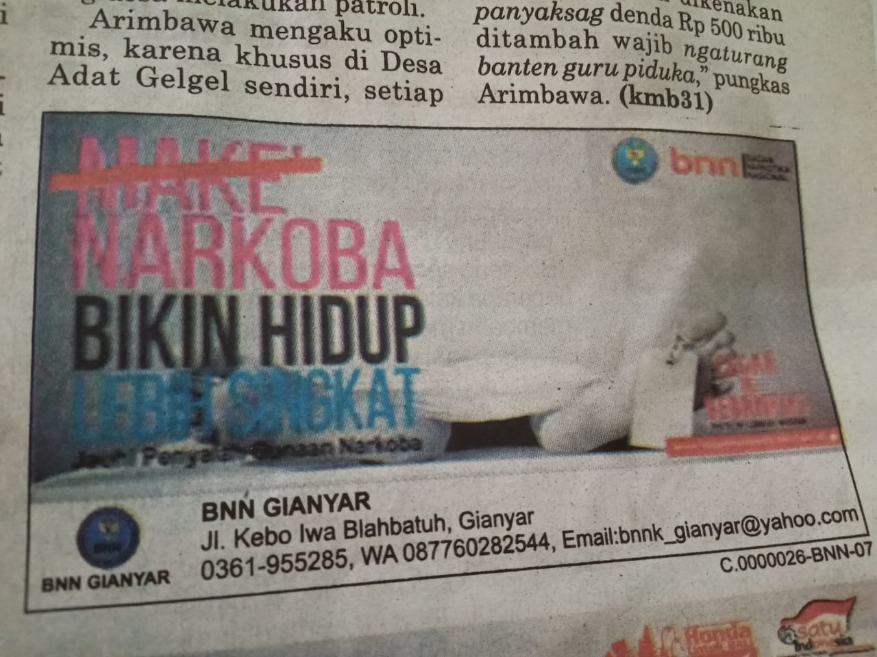 Detail Gambar Iklan Di Koran Nomer 31