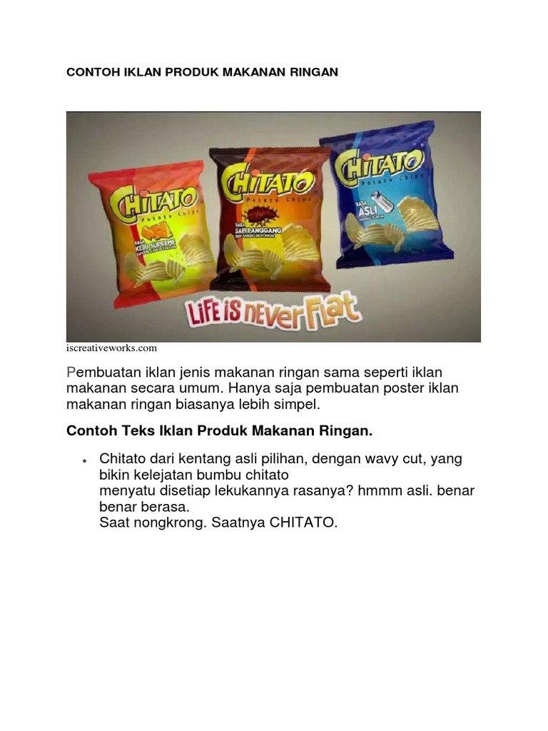 Detail Gambar Iklan Produk Makanan Nomer 51