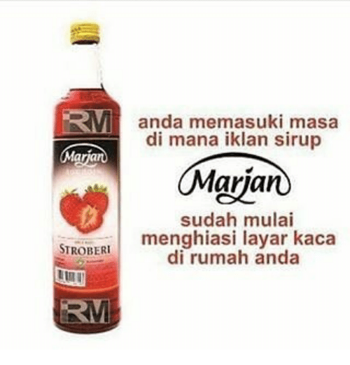 Detail Gambar Iklan Sirup Marjan Nomer 46