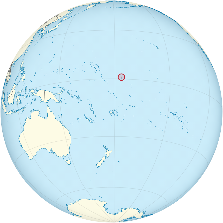 Howland Island On World Map - KibrisPDR