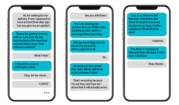 Detail Mock Chat Nomer 2