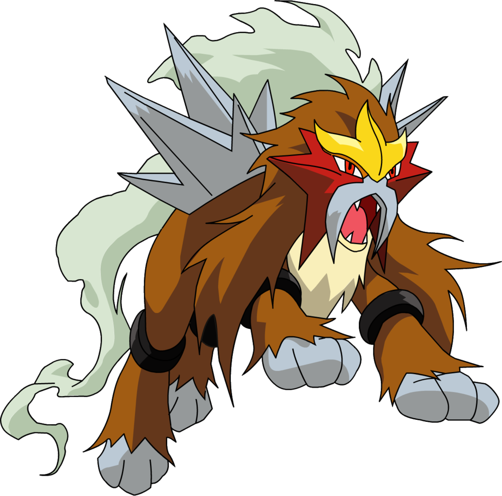 Detail Entei Lion Nomer 6