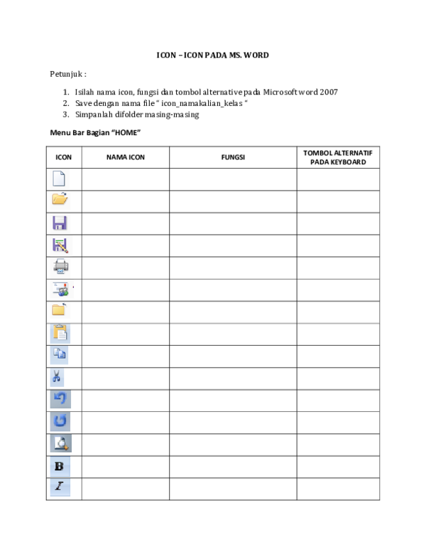 Detail Gambar Ikon Pada Microsoft Word Nomer 49