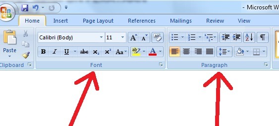 Detail Gambar Ikon Perataan Garis Pada Microsoft Word Nomer 13