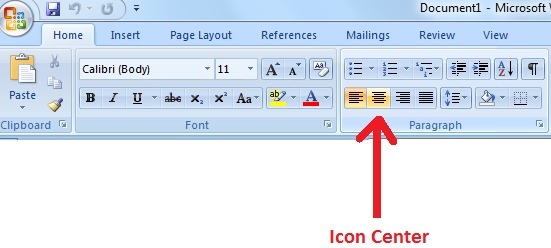 Detail Gambar Ikon Perataan Garis Pada Microsoft Word Nomer 20