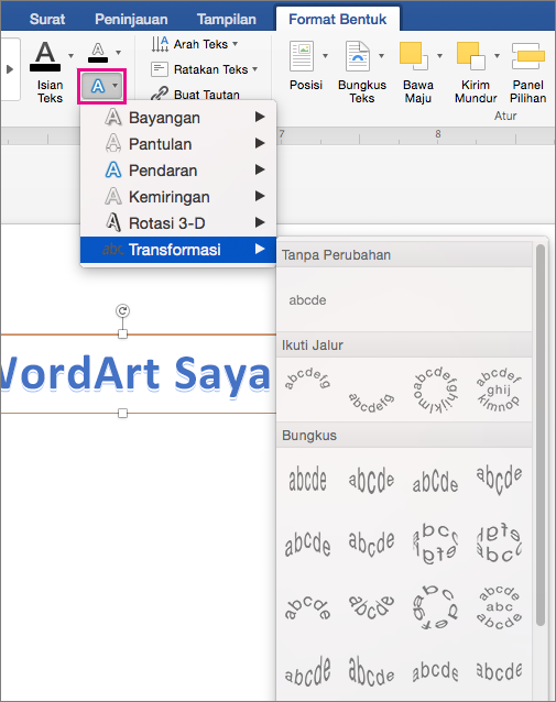 Detail Gambar Ikon Word Art Nomer 11