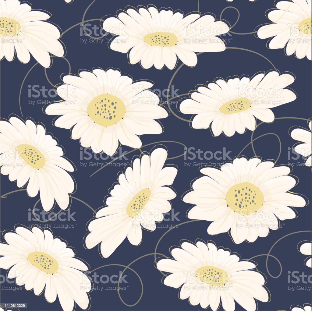 Detail Gambar Ilustrasi Bunga Daisy Nomer 31