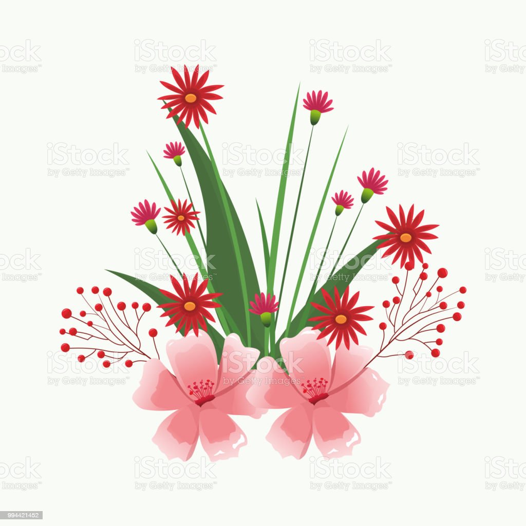 Detail Gambar Ilustrasi Bunga Indah Nomer 41