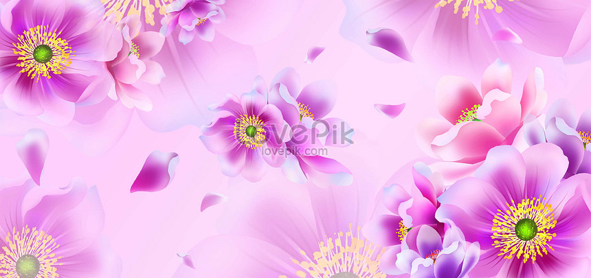 Detail Gambar Ilustrasi Bunga Indah Nomer 49