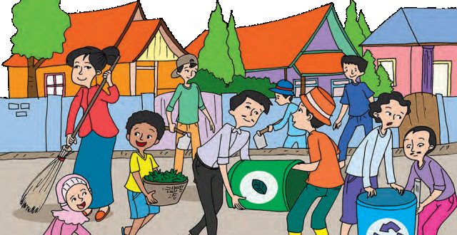 Gambar Ilustrasi Gotong Royong - KibrisPDR