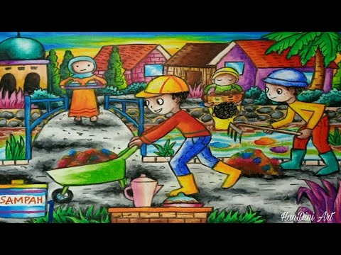 Detail Gambar Ilustrasi Gotong Royong Nomer 26