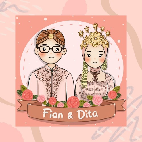 Detail Gambar Ilustrasi Happy Wedding Nomer 18