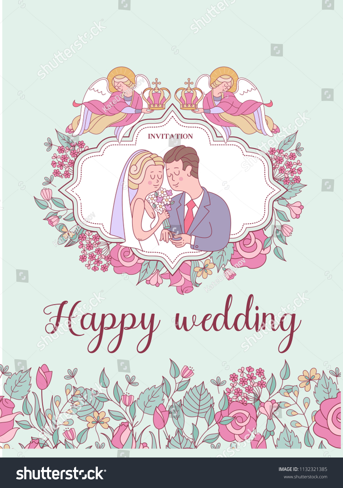 Detail Gambar Ilustrasi Happy Wedding Nomer 34