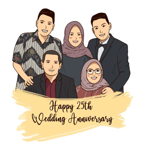 Detail Gambar Ilustrasi Happy Wedding Nomer 52