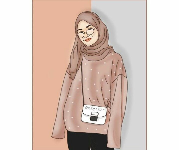 Detail Gambar Ilustrasi Hijab Nomer 3