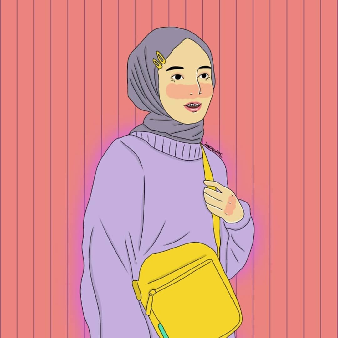 Detail Gambar Ilustrasi Hijab Nomer 7