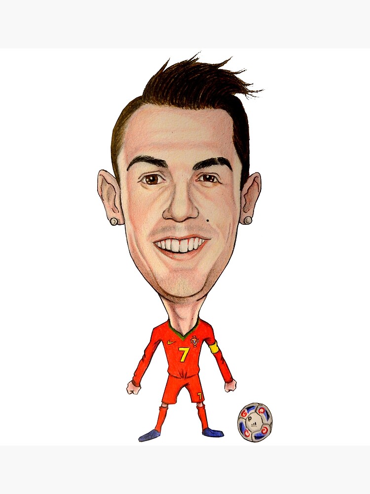 Detail Gambar Ilustrasi Karikatur Cristiano Ronaldo Nomer 11