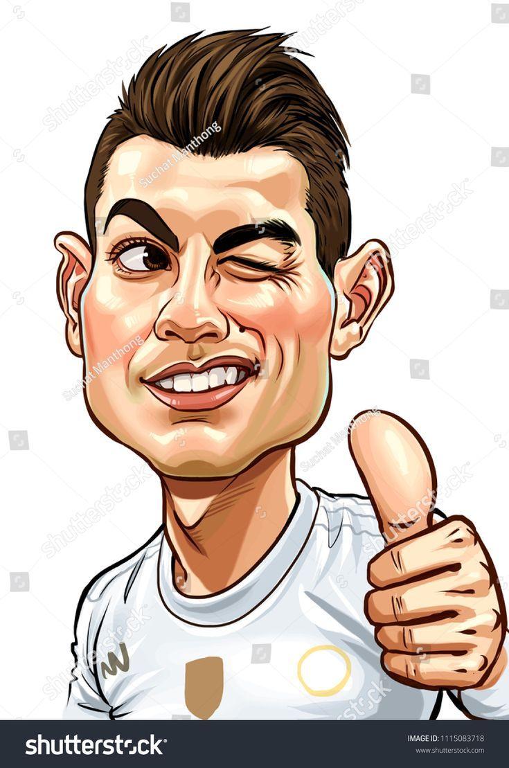 Detail Gambar Ilustrasi Karikatur Cristiano Ronaldo Nomer 25