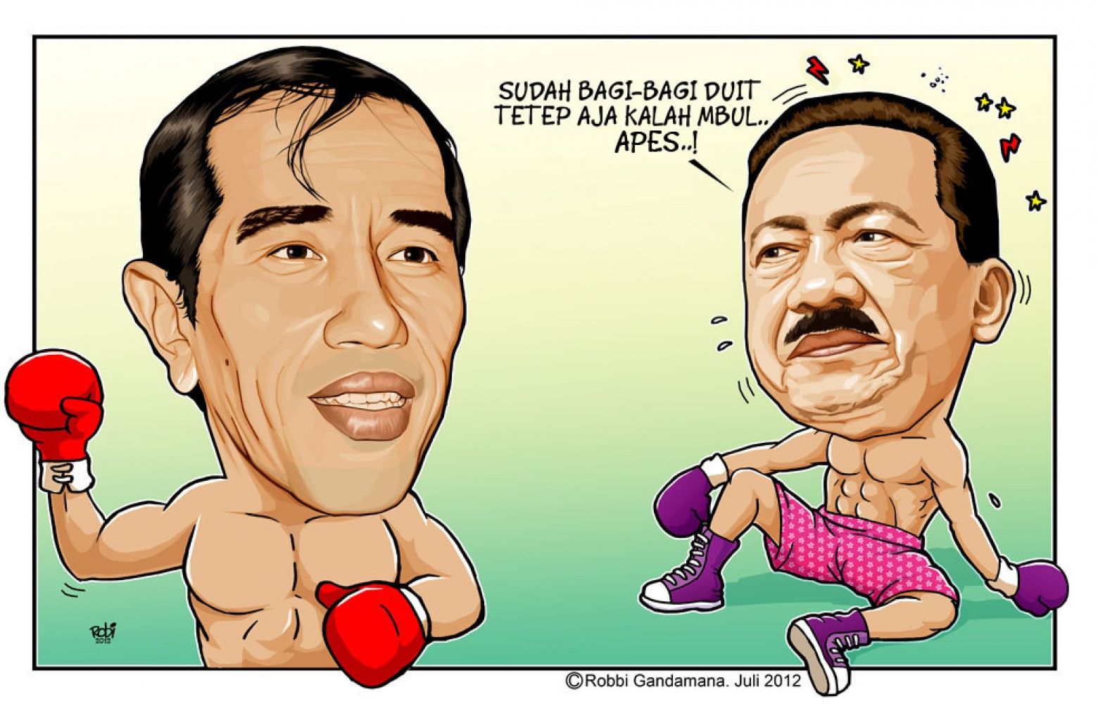 Detail Gambar Ilustrasi Karikatur Jokowi Nomer 9