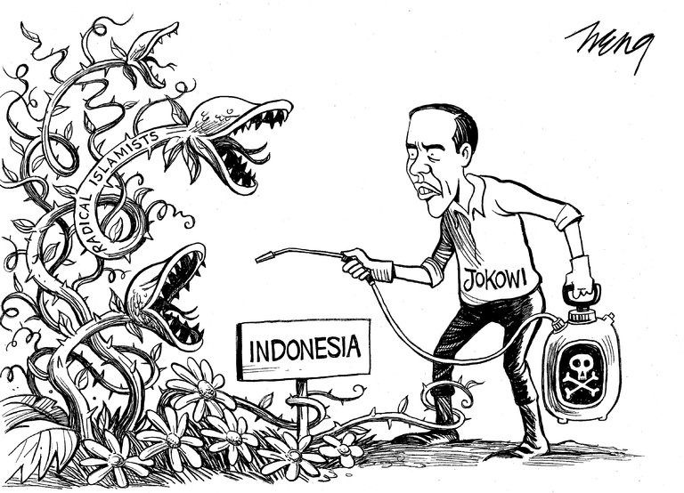 Detail Gambar Ilustrasi Karikatur Jokowi Nomer 27