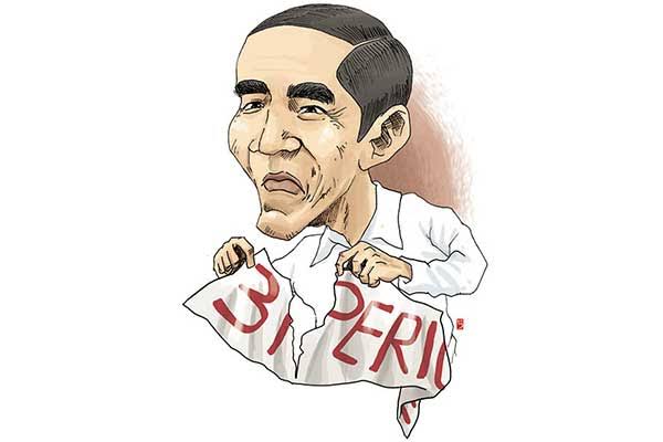 Detail Gambar Ilustrasi Karikatur Jokowi Nomer 34