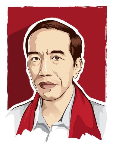 Detail Gambar Ilustrasi Karikatur Jokowi Nomer 5