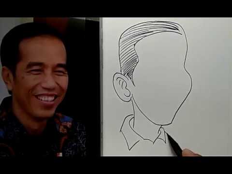 Detail Gambar Ilustrasi Karikatur Jokowi Nomer 7