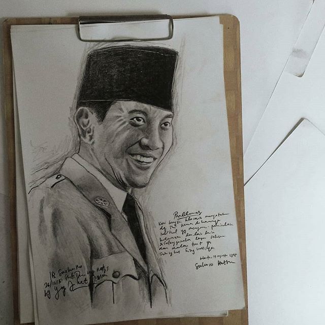 Detail Gambar Ilustrasi Karikatur Soekarno Nomer 13