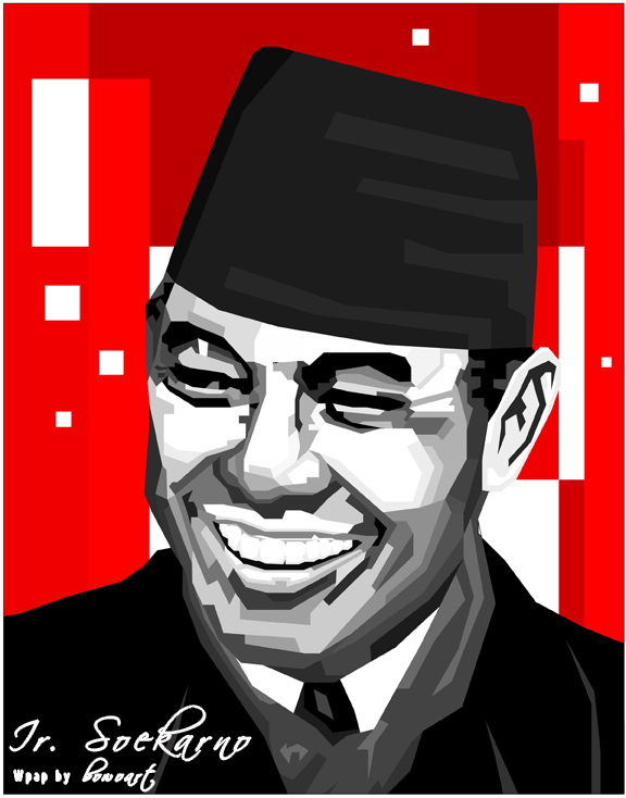 Detail Gambar Ilustrasi Karikatur Soekarno Nomer 8