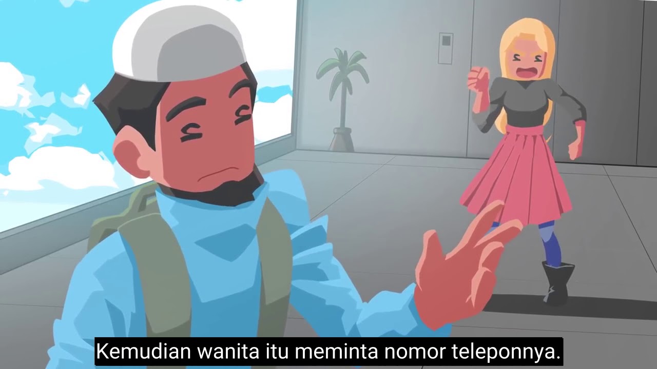 Detail Gambar Ilustrasi Kartun Islami Nomer 35