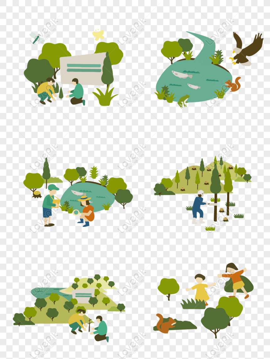 Detail Gambar Ilustrasi Lingkungan Nomer 45