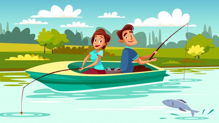 Detail Gambar Ilustrasi Orang Sedang Memancing Nomer 36