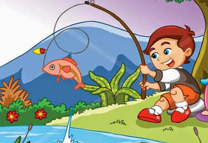 Detail Gambar Ilustrasi Orang Sedang Memancing Nomer 7