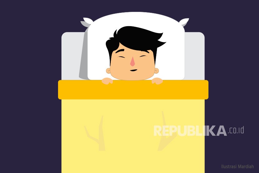 Detail Gambar Ilustrasi Orang Tidur Nomer 2