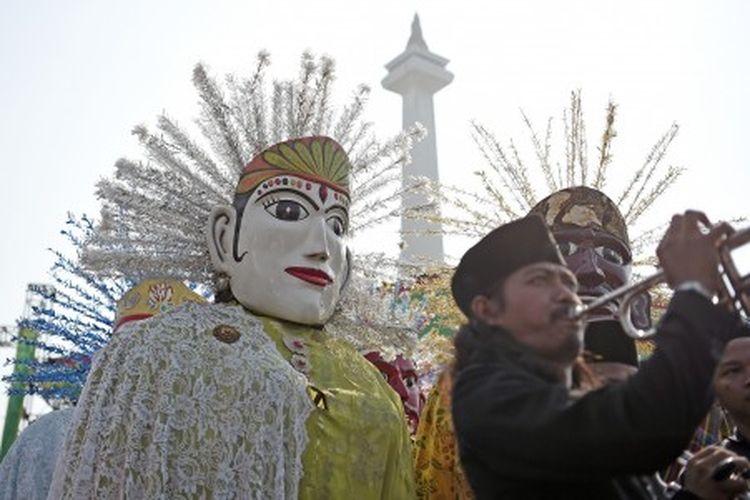 Detail Gambar Ilustrasi Pawai Budaya Tanpa Warna Nomer 35