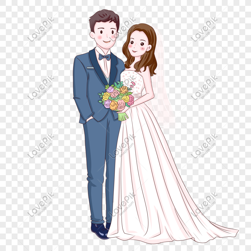 Detail Gambar Ilustrasi Pengantin Nomer 8