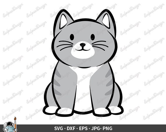 Detail Graue Katze Nomer 2