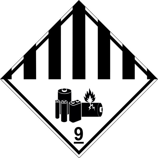 Detail Aufkleber Gefahrgut Lithium Batterien Zum Ausdrucken Koleksi Nomer 7