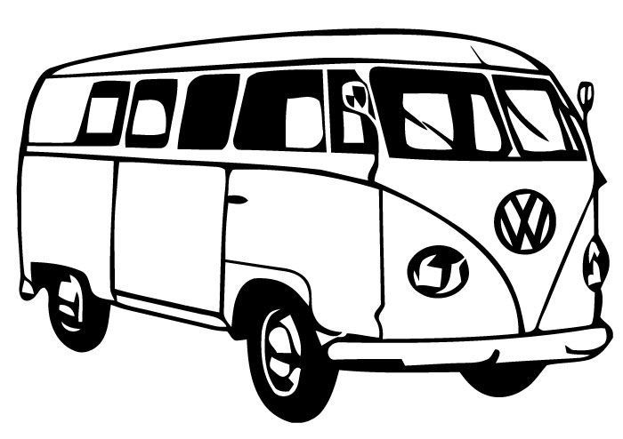 Detail Ausmalbilder Vw Bus T5 Nomer 7