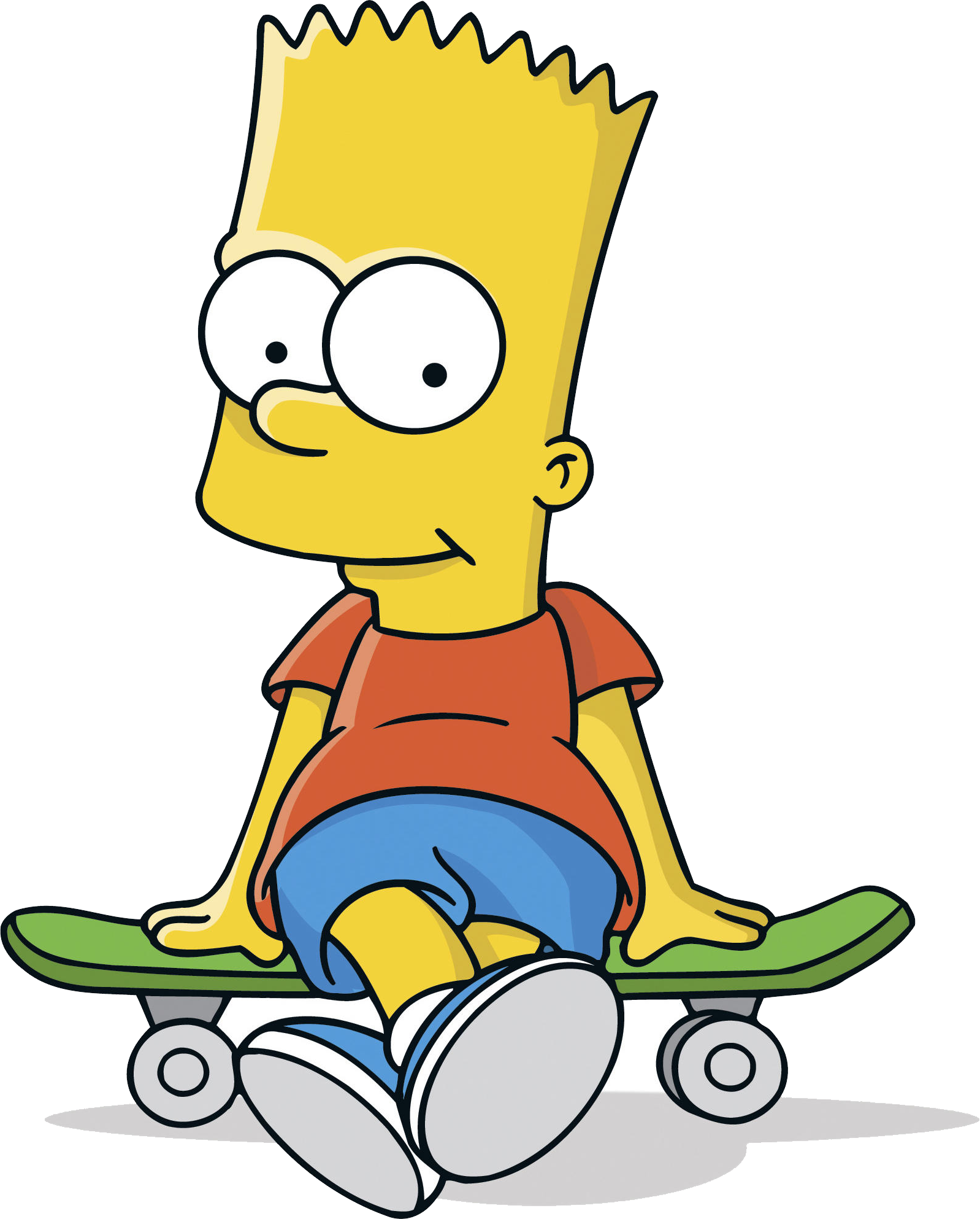 Detail Bart Simpson Skateboard Nomer 2