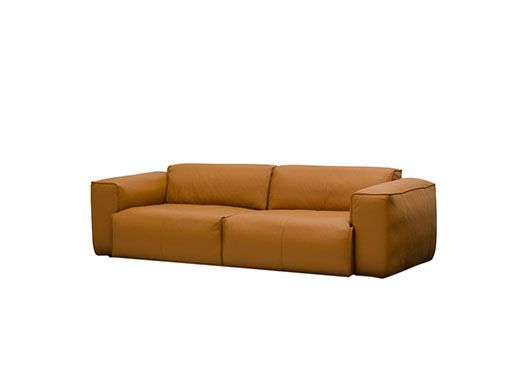 Detail Braune Ledercouch Nomer 3