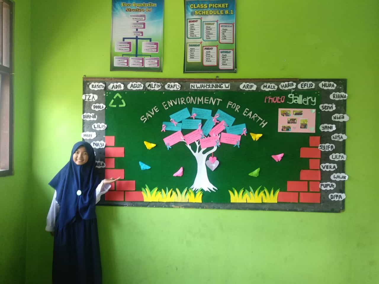 Detail Contoh Hiasan Mading Kelas Nomer 19