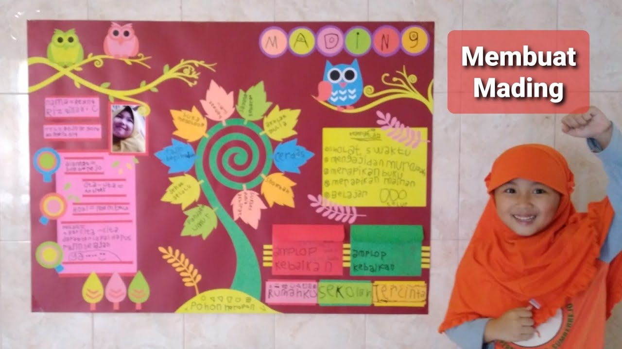 Detail Contoh Hiasan Mading Kelas Nomer 21