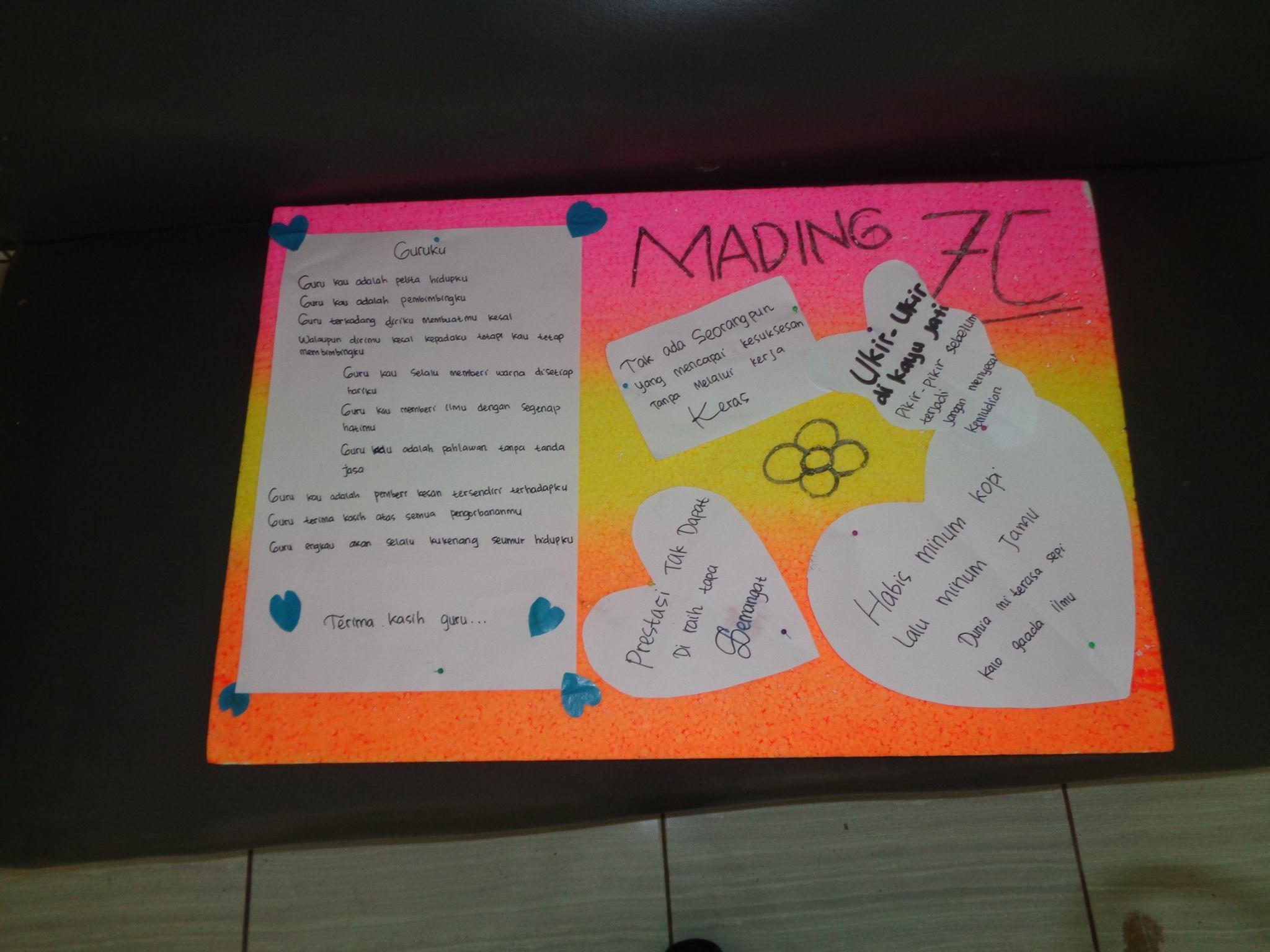 Detail Contoh Hiasan Mading Kelas Nomer 48