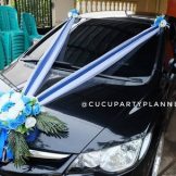 Detail Contoh Hiasan Mobil Pengantin Nomer 45