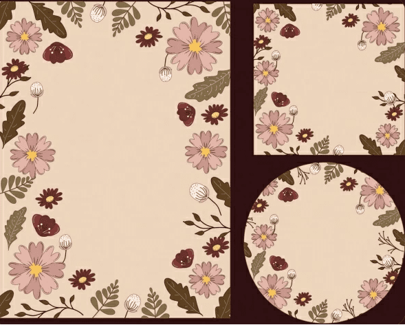 Detail Contoh Hiasan Tepi Gambar Bunga Nomer 54