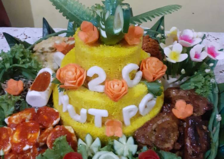 Detail Contoh Hiasan Tumpeng Nasi Kuning Nomer 21