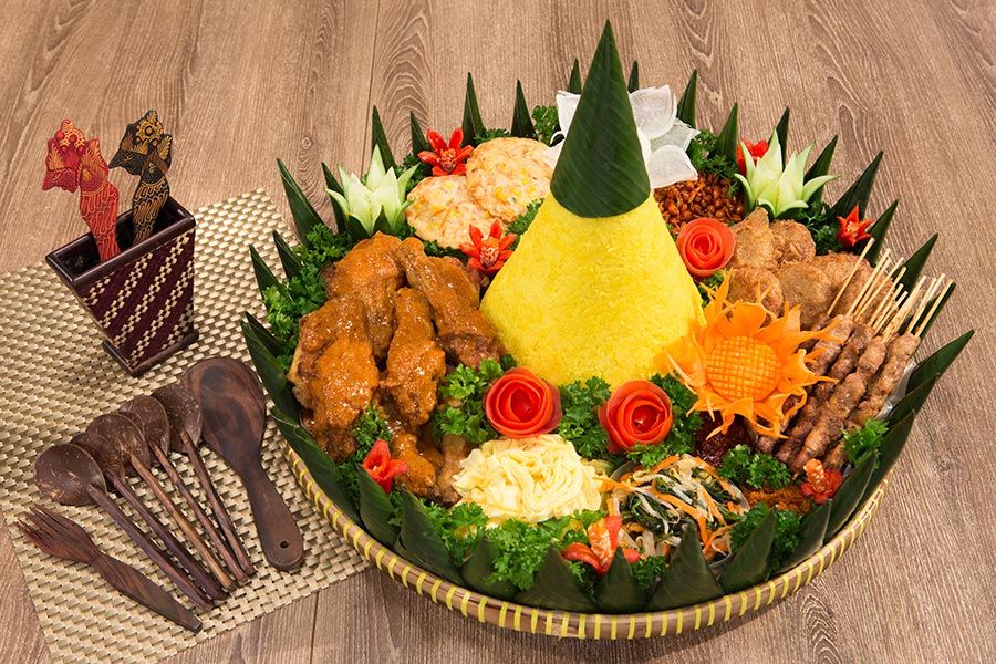 Detail Contoh Hiasan Tumpeng Nasi Kuning Nomer 23